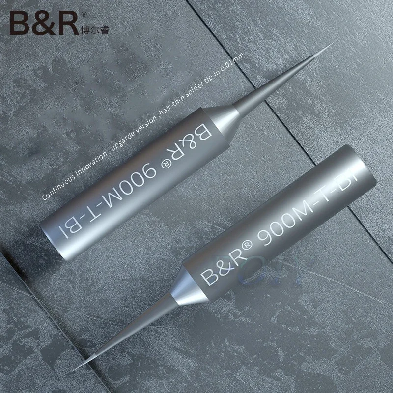 0.1mm Ultra Thin Soldering Iron Tips 900M-T-BI/BS Solder Joint Long Life High-speed Heat Transfer Solder Iron Sting soldering iron tips