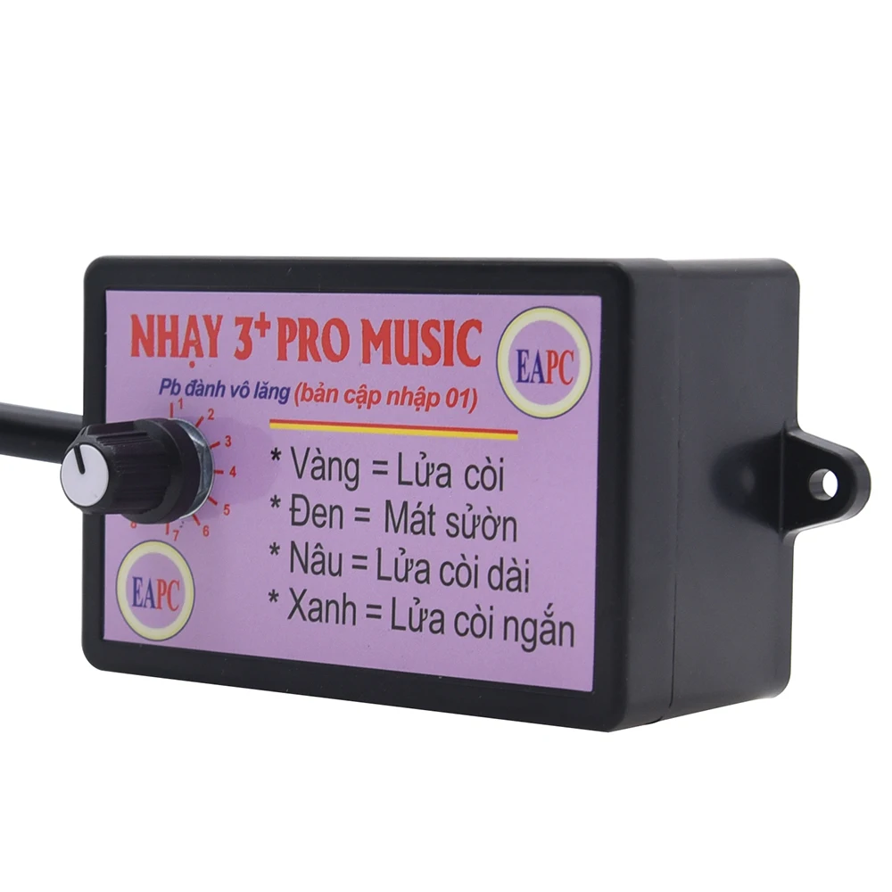12-24V Car Horn Controller Electric Horn Speaker Sound Control Unit with 8 Effects Switching for Car Marine Boat Truck