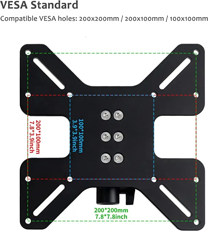 Selens TV Mount Bracket Stand Attachment and Wall Mount Removable Adapter Plate