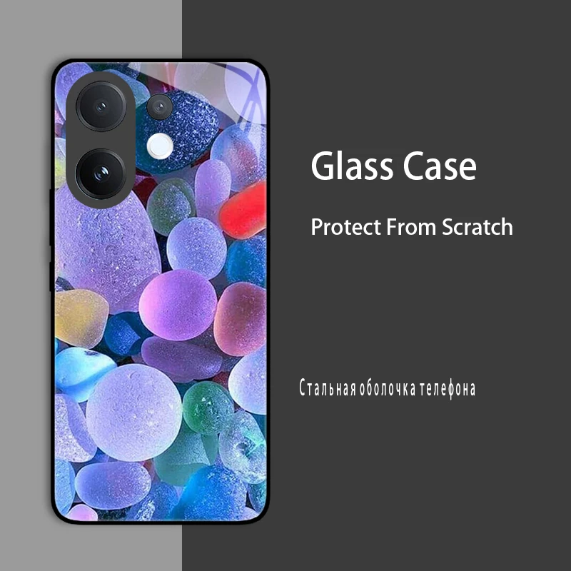 Enhanced Shockproof Tempered Glass & Hard Bumper Protective Case Cover