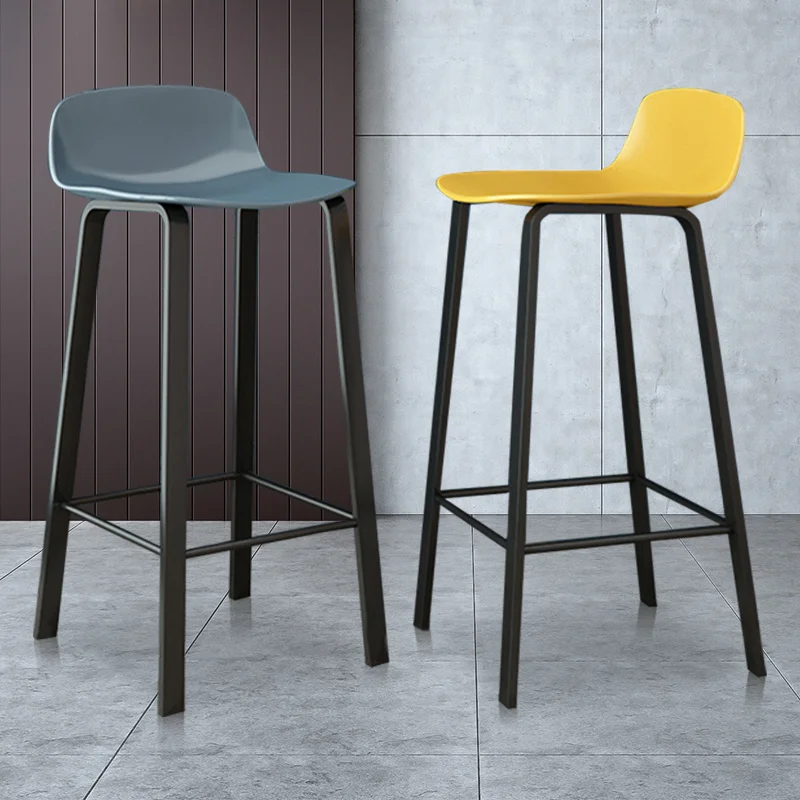 

Accent Nordic Bar Stools Dining Living Room Tall Design Bar Chairs Vanity Restaurant Barber Banqueta Nordic Furniture LJX35XP