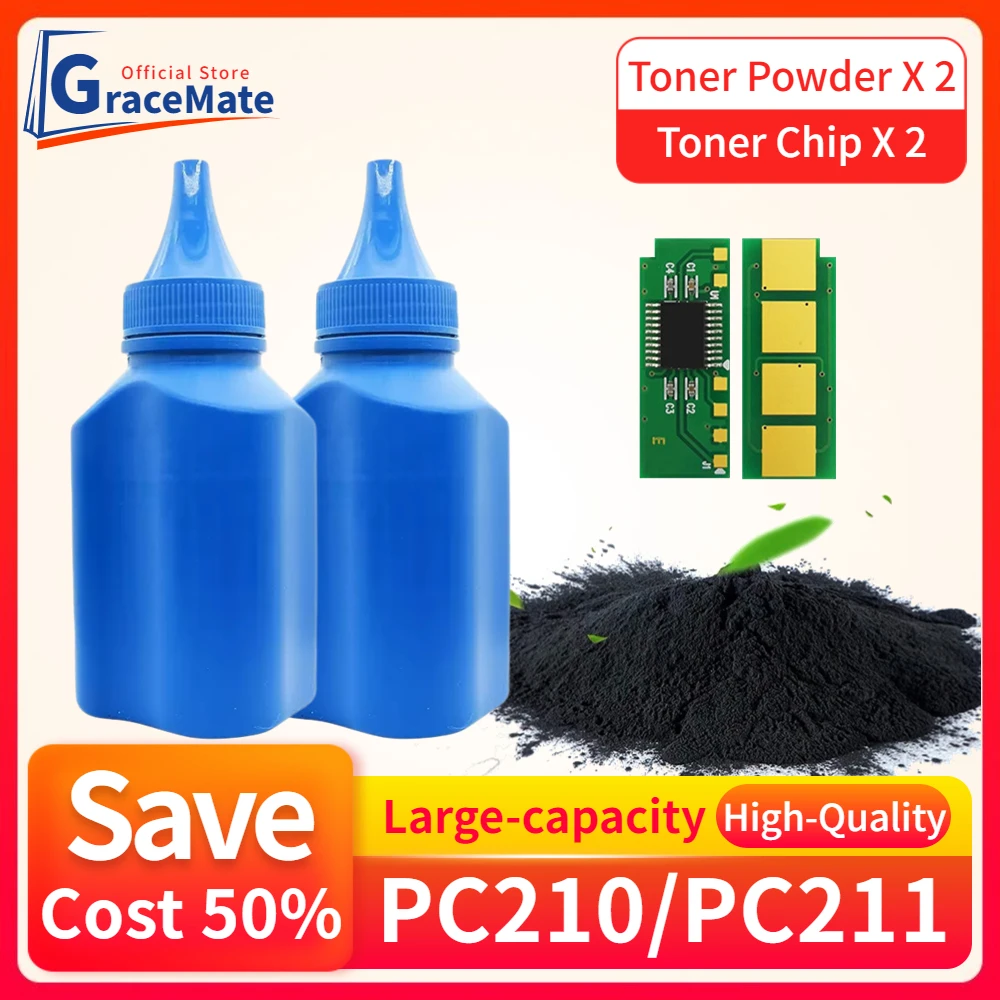 

Toner Powder Chip Compatible for Pantum PC210 PA210 PB210 PC211 PA211 P2200 P2500 M6500 M6600 M6550 P2500 M6500 M6607nw P2500W