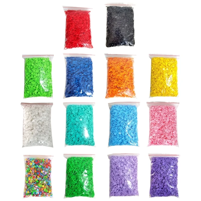 1000Pcs Stitch Markers for Knitting Plastic Colorful Durable Knit