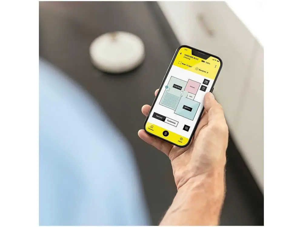 Robô Aspirador Inteligente Kärcher RCV 3 4