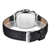 POSHI Men Watch Fashion Leather Strap Quartz Watches Waterproof Luminous Calendar Top Brand Luxury Casual Sport Men's Wristwatch 6