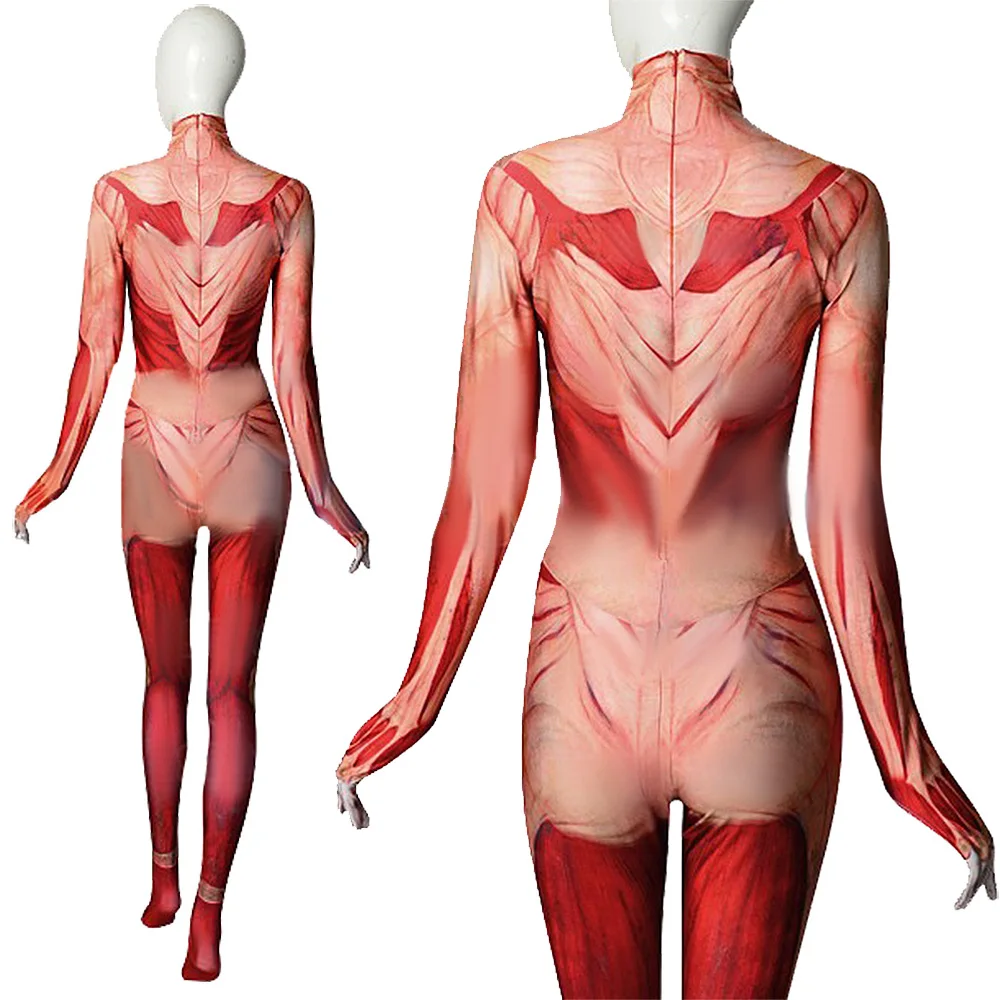 Attack on Titan: Annie Leonhart | Survey Corps Spandex Zentai Cosplay Costume Set 26 Annie Leonhart Spandex Cosplay Costume Attack on Titan