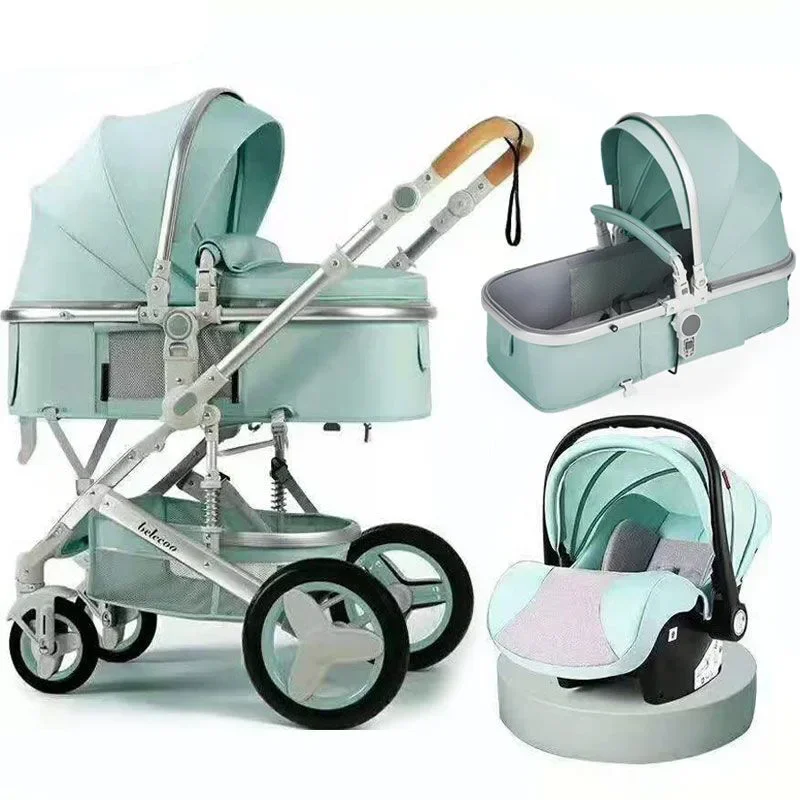 Baby Stroller 3 in 1 with car seat baby stroller
