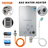 VEVOR 6L 8L 10L 12L 16L 18L GPL Portable instand chauffe-eau gaz Propane GPL mural chauffe-eau sans réservoir affichage numérique 1