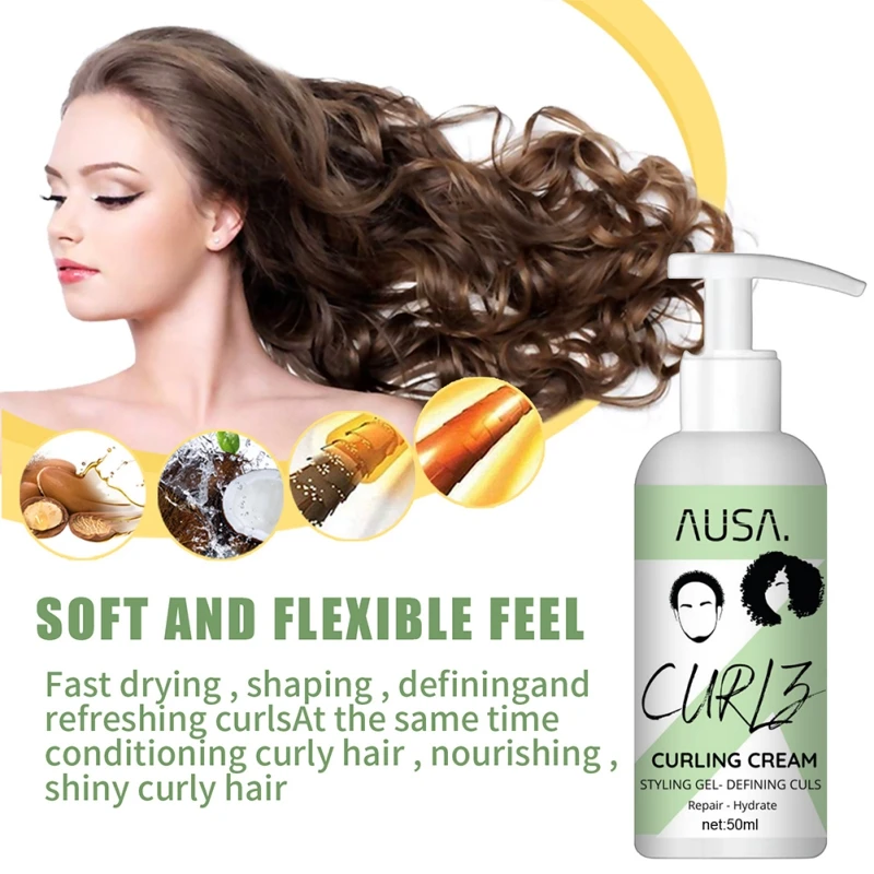 Description Picture 6 of item50ML for Wavy & Curly Hair Products-Suitable for Women and Men Curl Elastining Gel Curls Moisturizer & Enhancer Conditioners