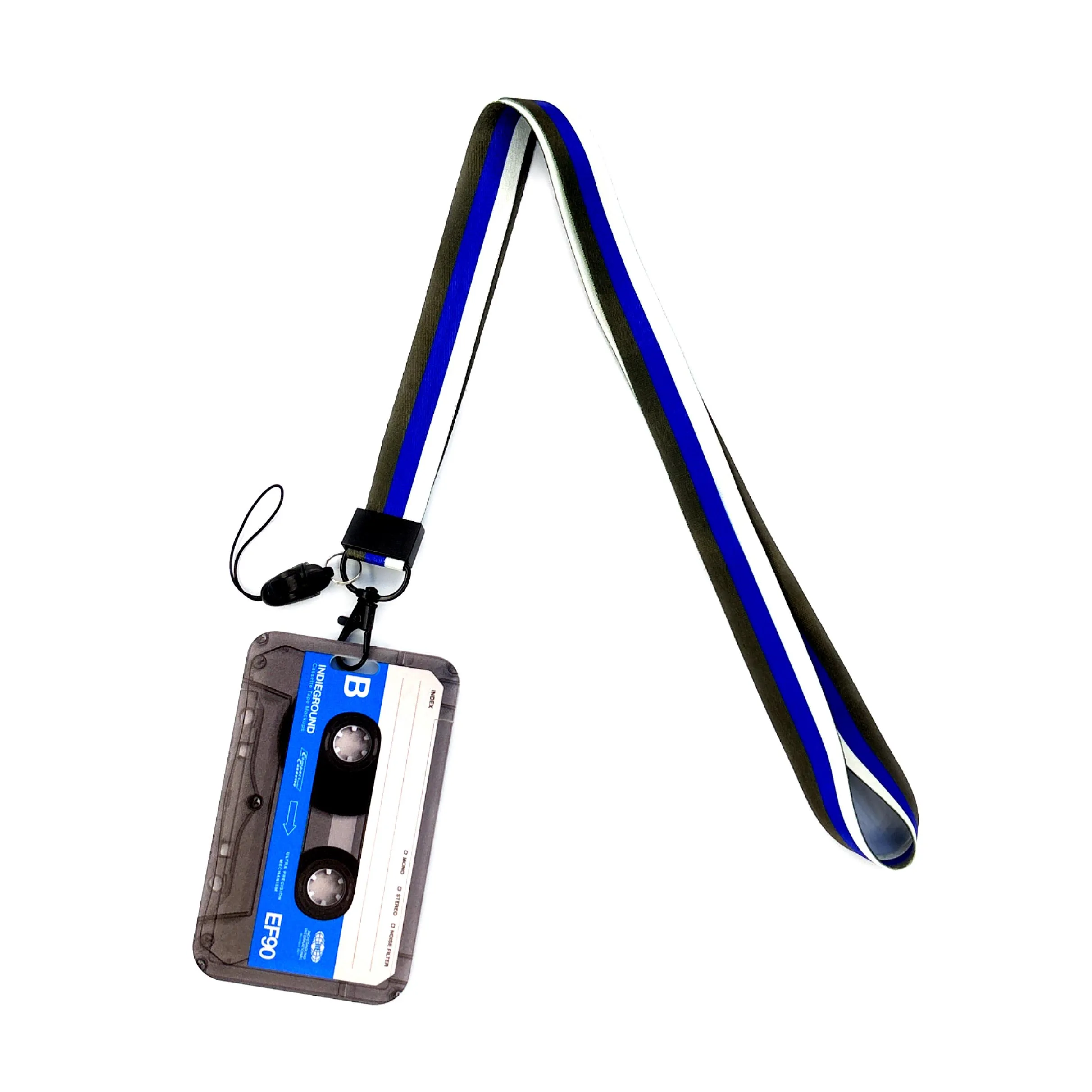 Versatile Card Holder Lanyard with Protective ID Badge and Credit Card Case