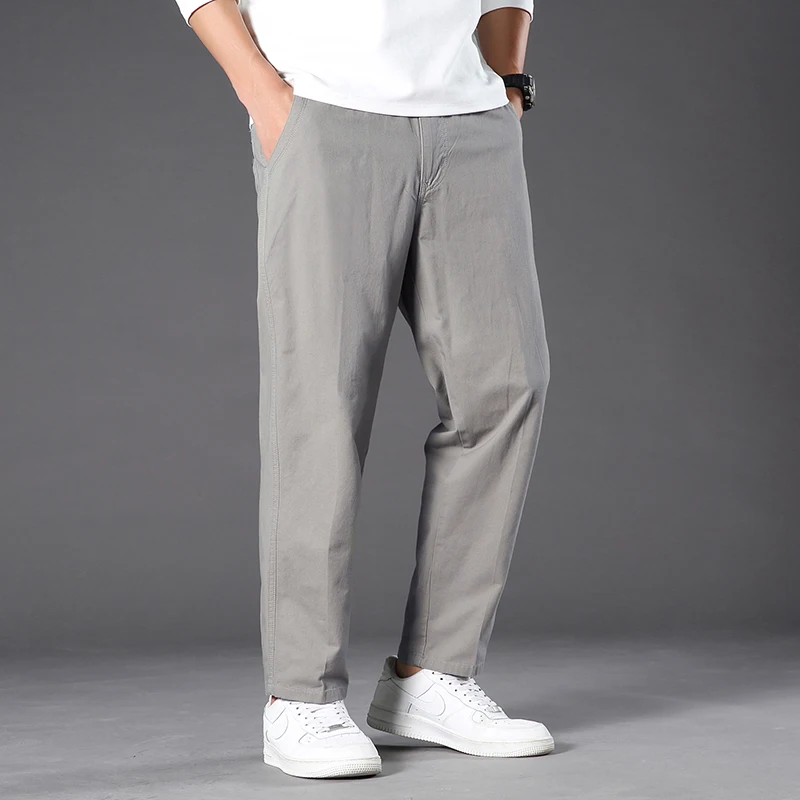 بنطلون رجالي واسع صيفي خفيف