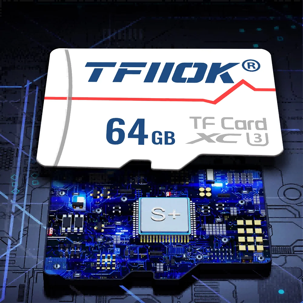 TFIIOK Micro SD Card Memory Card 16GB 32GB U1 64GB 128GB 256GB U3 MicroSD Flash C10 TF Cards Cartao De Memoria for Mobile