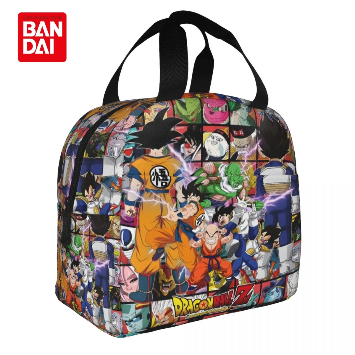 Dragon Ball Z 4PCS School Backpack Kids Shoulder Bag Lunch Bag