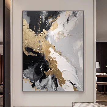 Hand Painted Modern Oil Canvas Art 1