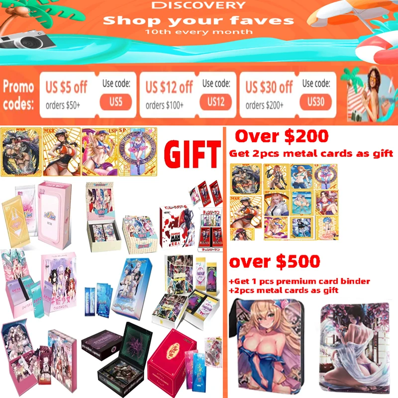 2023 Goddess Story Collection Card Beautiful Girl 2 Booster Box Pack Child Kid Gift Carte Da Gioco Giocattoli Da Tavolo Per La Famiglia Natale