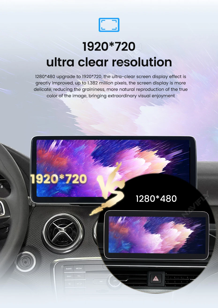 Mekede Snapdragon 680 Android 14 Autoradio für Mercedes-Benz C GLC Klasse W205 X253 W446 W447 Kabelloses Carplay Intelligentes System – Detail 19