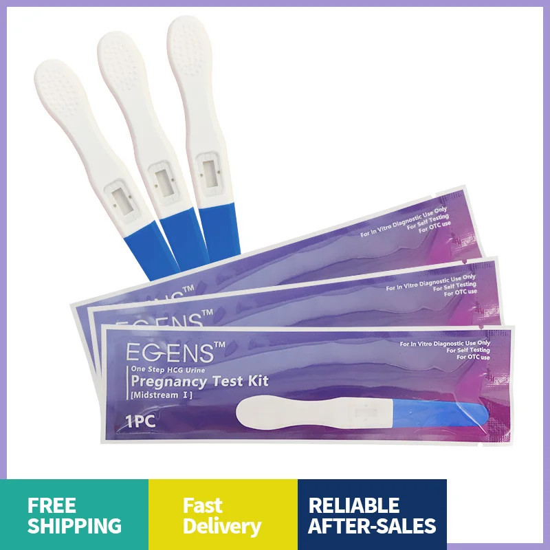 1 pc HCG Pregnancy Rapid Test Sticks Urine Measurement Test Strips Women Home Preparation Pens Accuracy 99%