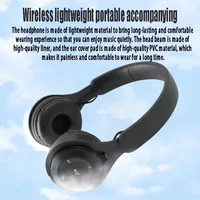 Macarone Wireless Bluetooth Headphones With Microphone Sound Insulation Gaming Earphone Hifi Bass Earbuds Blutooth5.3 Hedset 6
