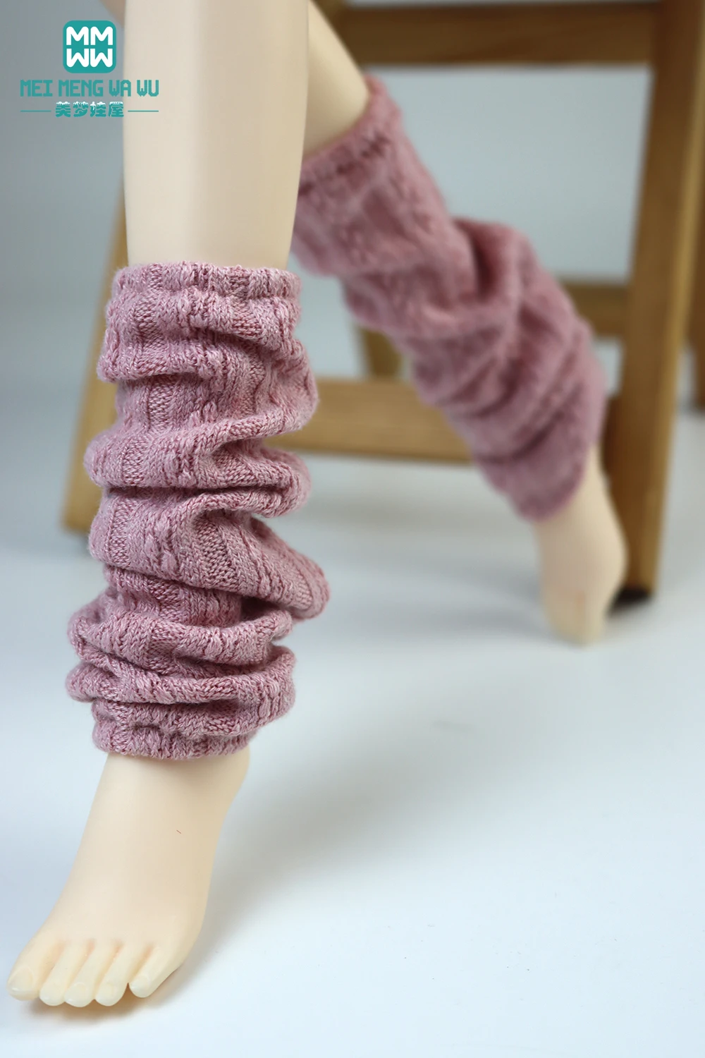 Ropa para muñecas, falda tejida a la moda con abertura, gris, rosa, blanco, se adapta a muñecas BJD de 58-60cm, 1/3, accesorios para muñecas DD SD13
