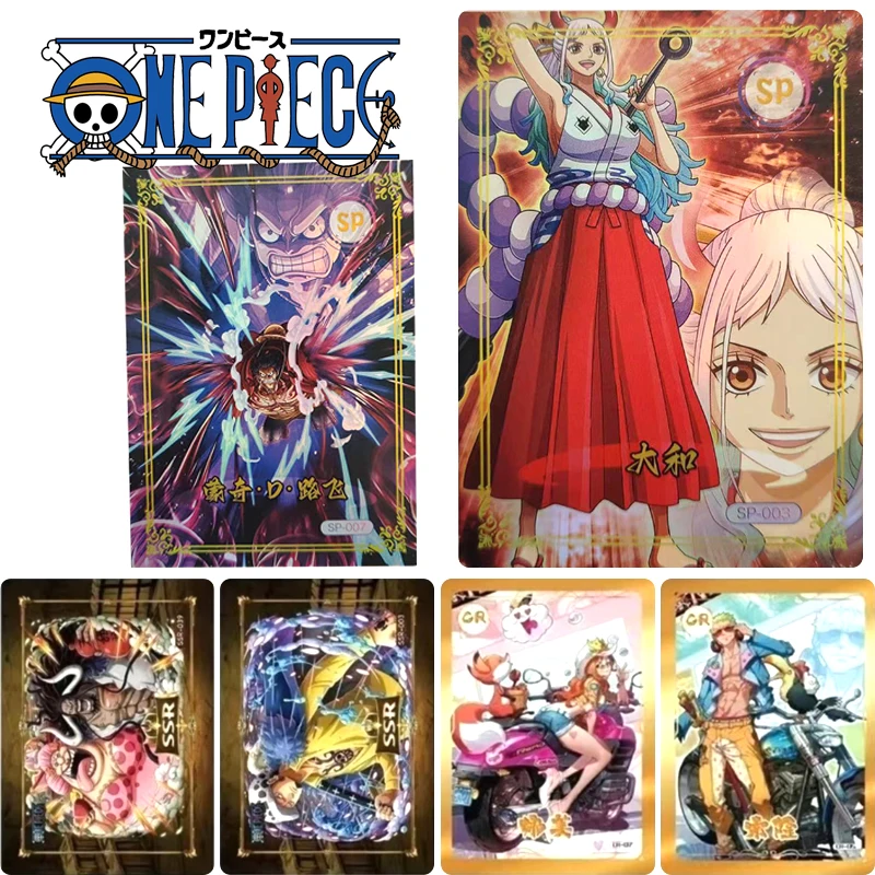 

Laiqi One Piece UR CR Card Anime Characters Roronoa Zoro Yamato Rare Collection Flash Card Christmas Birthday Gift Game Toys
