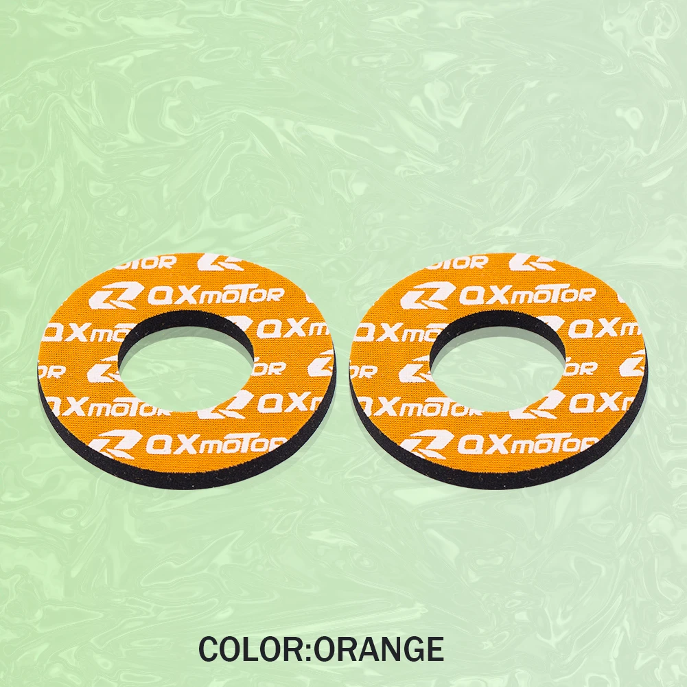Motorcycle Handle Grips with Comfort Donut Cushions for Enhanced Riding Experience