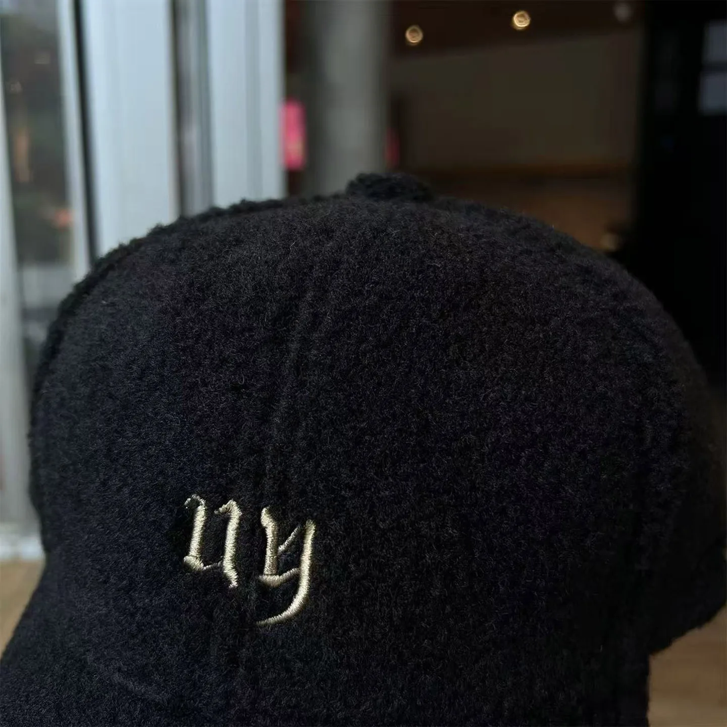 Winter-Proof Baseball Cap for Women, Warm Fleece-Lined Thick Plush Cap for Men, Versatile Lamb Wool Student New Style Outdoor