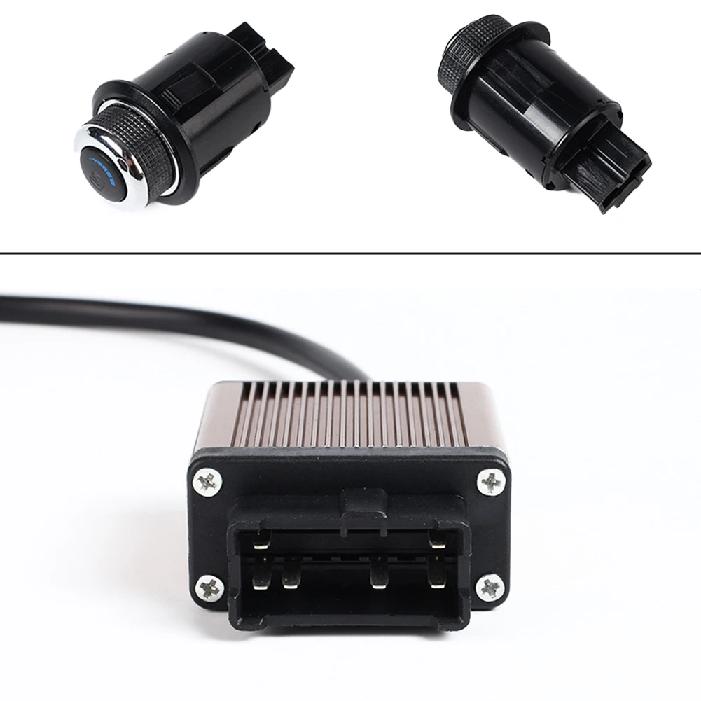 1set 12V Ventilation And Heating Switch Controller Kit Car Seat Switch Controller For Vehicle's Air Conditioning System