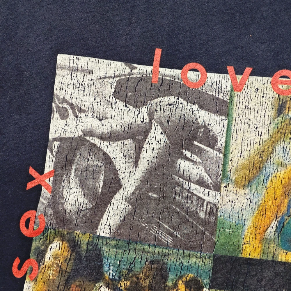 Yao Fashion Unisex Street Style Oversize Washed Vintage All Match Vielseitig Lässig Bequem Täglich Tops T-Shirt für Männer – Detail 8