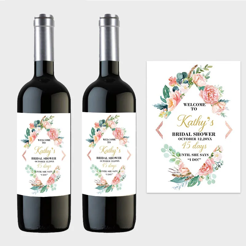 Etichette per bottiglie di vino personalizzate - Tic Tac Stampa