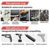 10/20PCS PH2 Impact Driver Bit Set Magnetic Cross Screwdriver Set Impact Drill Bit Screw Alloy Steel Non-slip Cross Screwdriver 6