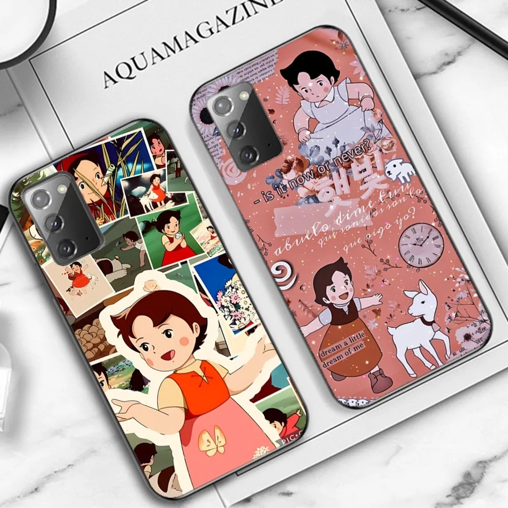 Simpatica Custodia Per Telefono Heidi Per Samsung Note 8 9 10 20 Pro Plus Lite M 10 11 20 30 21 31 51 A 21 22 42 02 03