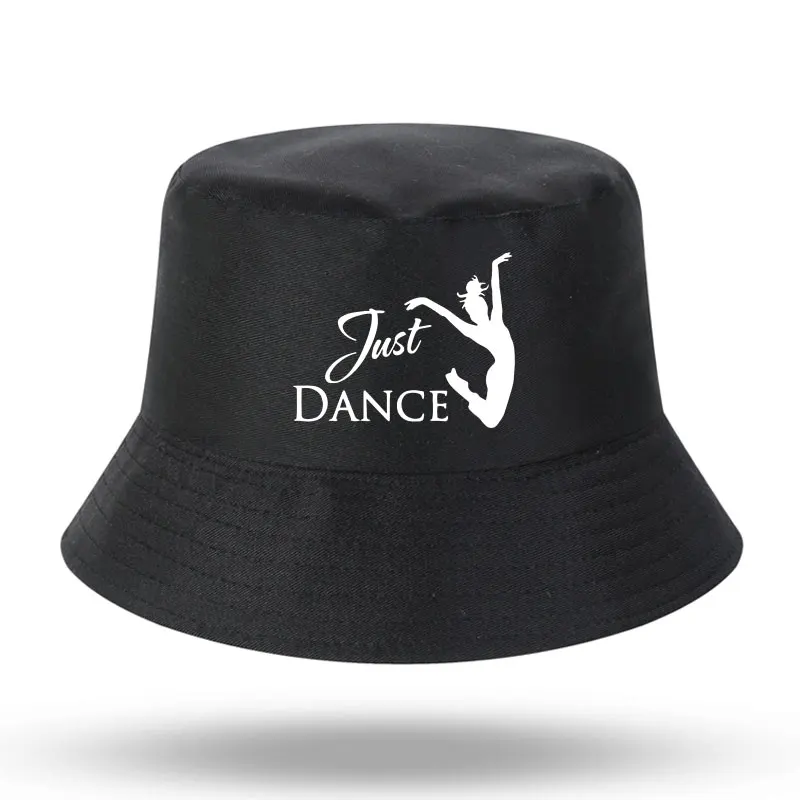 Fun Just Dance Girl Print Uomo Donna Dancer Fashion Bucket Hat Outdoor Protezione Solare Cappello Da Spiaggia Sole Escursionismo Berretto Da Pesca
