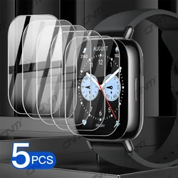 Premium 9H Tempered Glass Screen Protector for Smart Watches - Clear HD Film Accessories (5 Pieces)