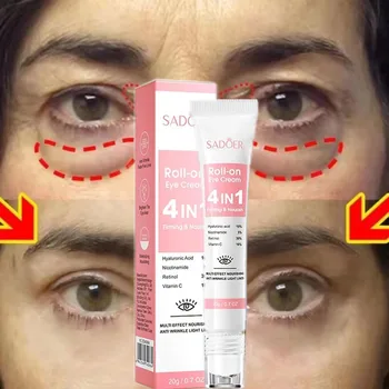 Instant Eye Bag Removal Cream Retinol Anti-Wrinkle Lifting Firming Fade Fine Lines Anti Dark Circle Puffiness Brighten Eye Care 1