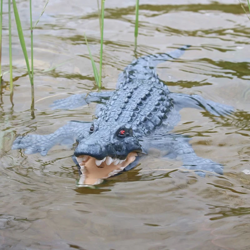 2.4G Electric Remote Control Crocodile RC Boat Toys remote control boat wind boat toys
