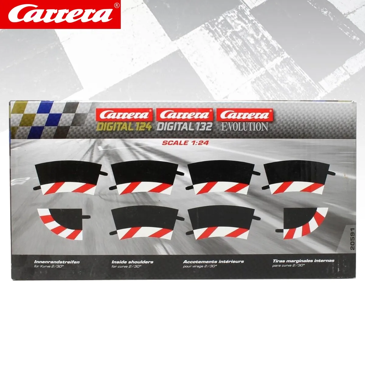 (未使用･未開封品)　カレラ Digital132/124 カーブ 3/30° (6pcs) 20020573 完成品 lok26k6 Amazon | カレラ Digital132/124 カーブ 3/30° (6pcs) 20020573