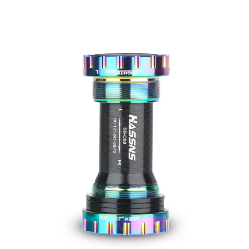 Bicycle Bottom Bracket for MTB Road Bike Thread Lock CERAMIC Bearing DUB Crank 22 GXP Crankset 24mm 30 Axle 68mm 73