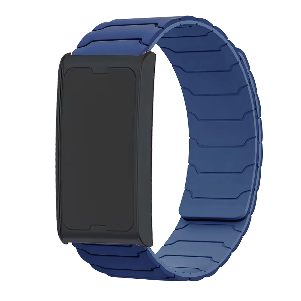 Für Amazfit Helio Armband Smartwatch Zubehör Sport Ersatz Magnetisches Silikonarmband Correa Amazfit Helio 22mm Uhrenarmband – Detail 4