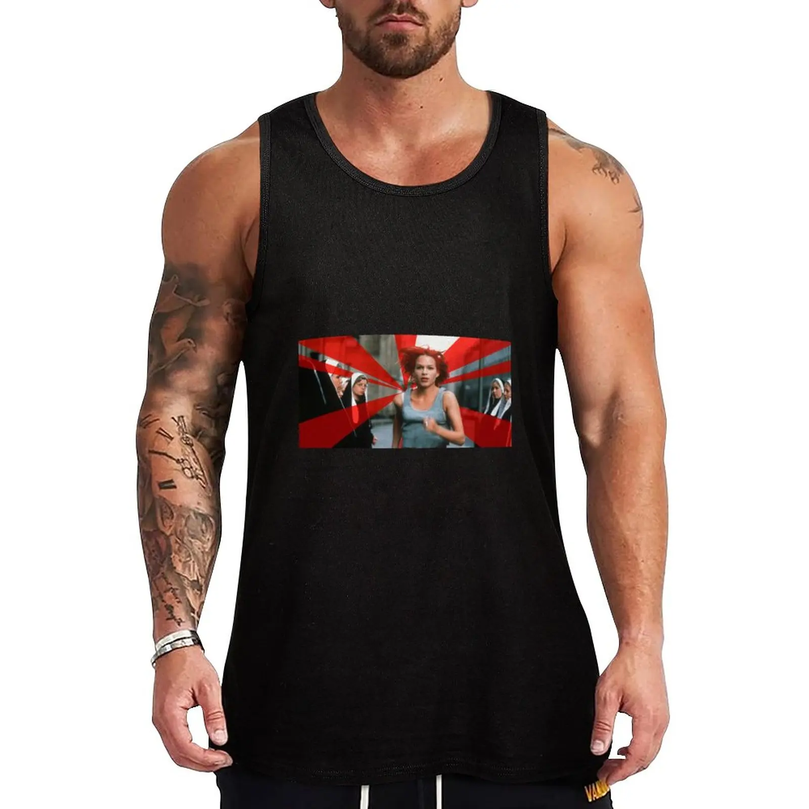 New Run Lola Run Scene Canotta Summer Clothes Man 2023 Men Gym
