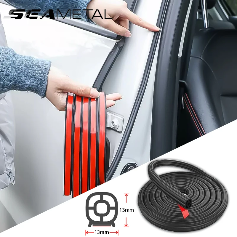 Auto Tür Gummi Dichtung Streifen B Säule Auto Dicht Streifen Anti-Scratch  Noise Isolierung Staubdicht Selbst-adhesive Streifen mittleren Spalte -  AliExpress