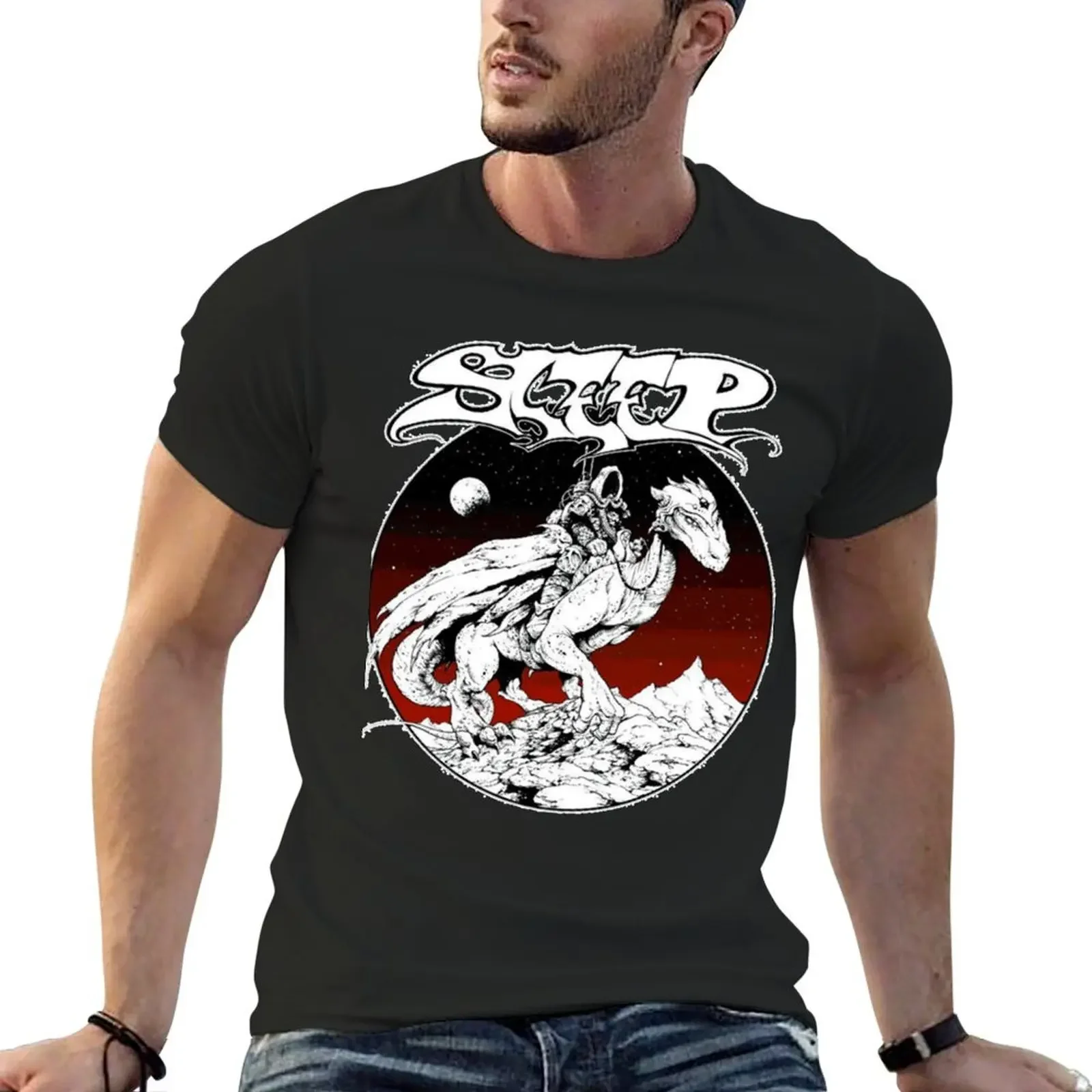 

Classic Sleep Band T-shirt Blouse sweat summer tops heavyweight t shirts for men