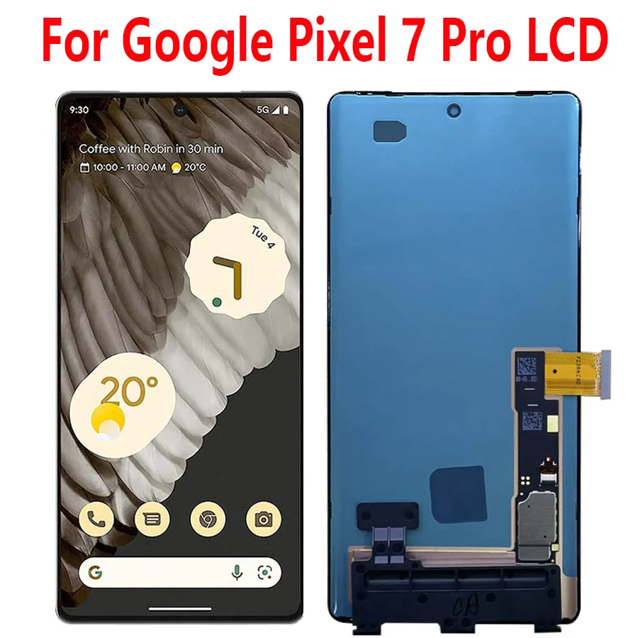 

6,7 100% Новый оригинальный ЖК-дисплей для Google Pixel 7 Pro, детали для замены 6,3 для Google Pixel 7 LCD