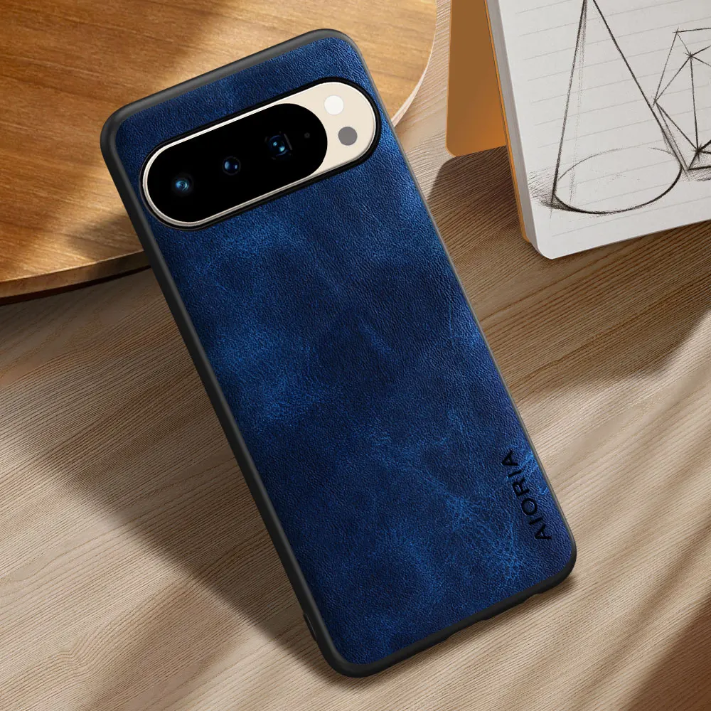 Luxury Vintage Leather Case for Google Pixel - Premium Skin Cover