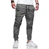 New Men's Casual Sports Pants Sweatpants Male Jogger Cargo Harem Pencil Pants Trousers Multi-pocket Sweatwear 2