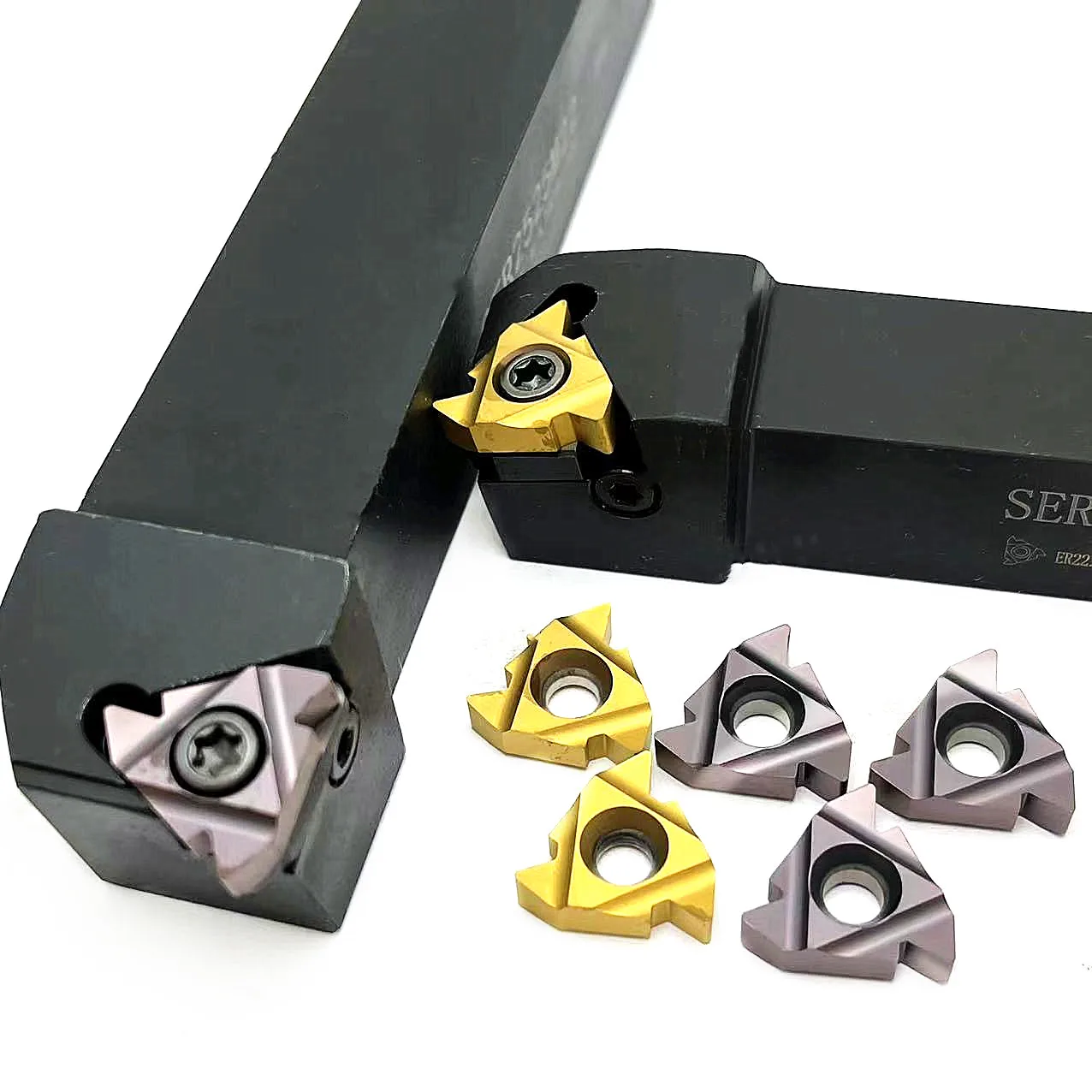 16mm SER1616H16 External Thread Turning Tool Holder With 16ER G60 Insert