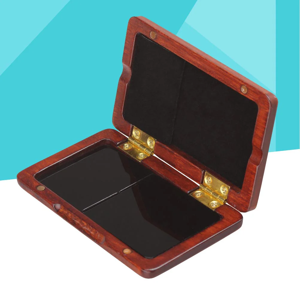 

Walnut Reed Case Box Holder Breathable for Saxophone Clarinet (Dark Red)