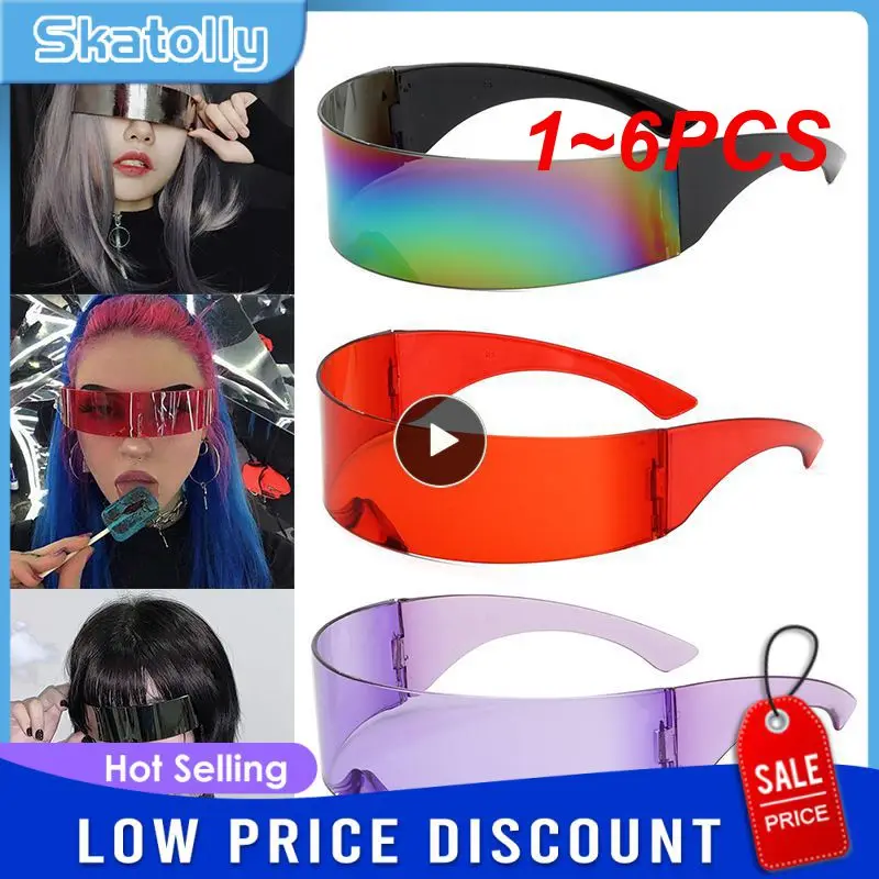 

Солнцезащитные очки для езды на мотоцикле, солнцезащитные очки с защитой от ветра и поляризацией, 1-6 шт.