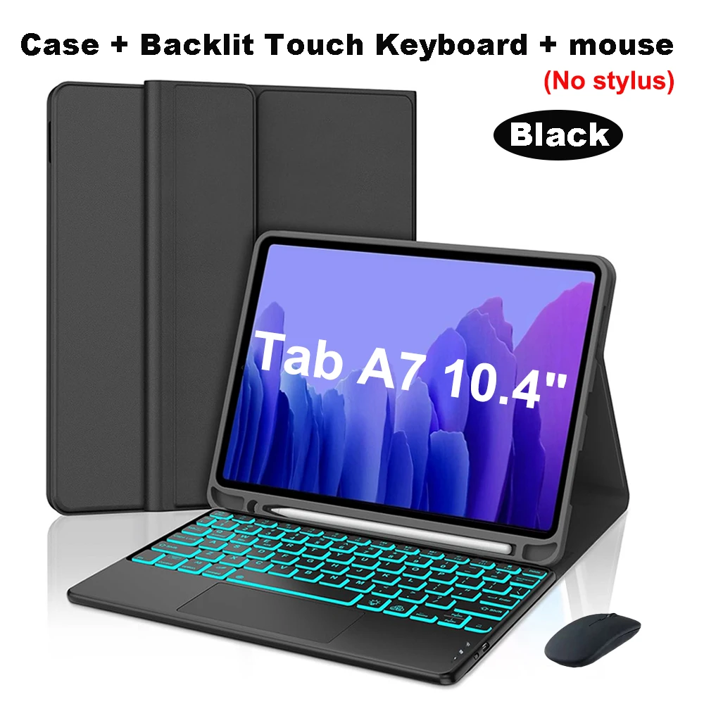 Premium Wireless Bluetooth Keyboard Case with Smart Stand Cover