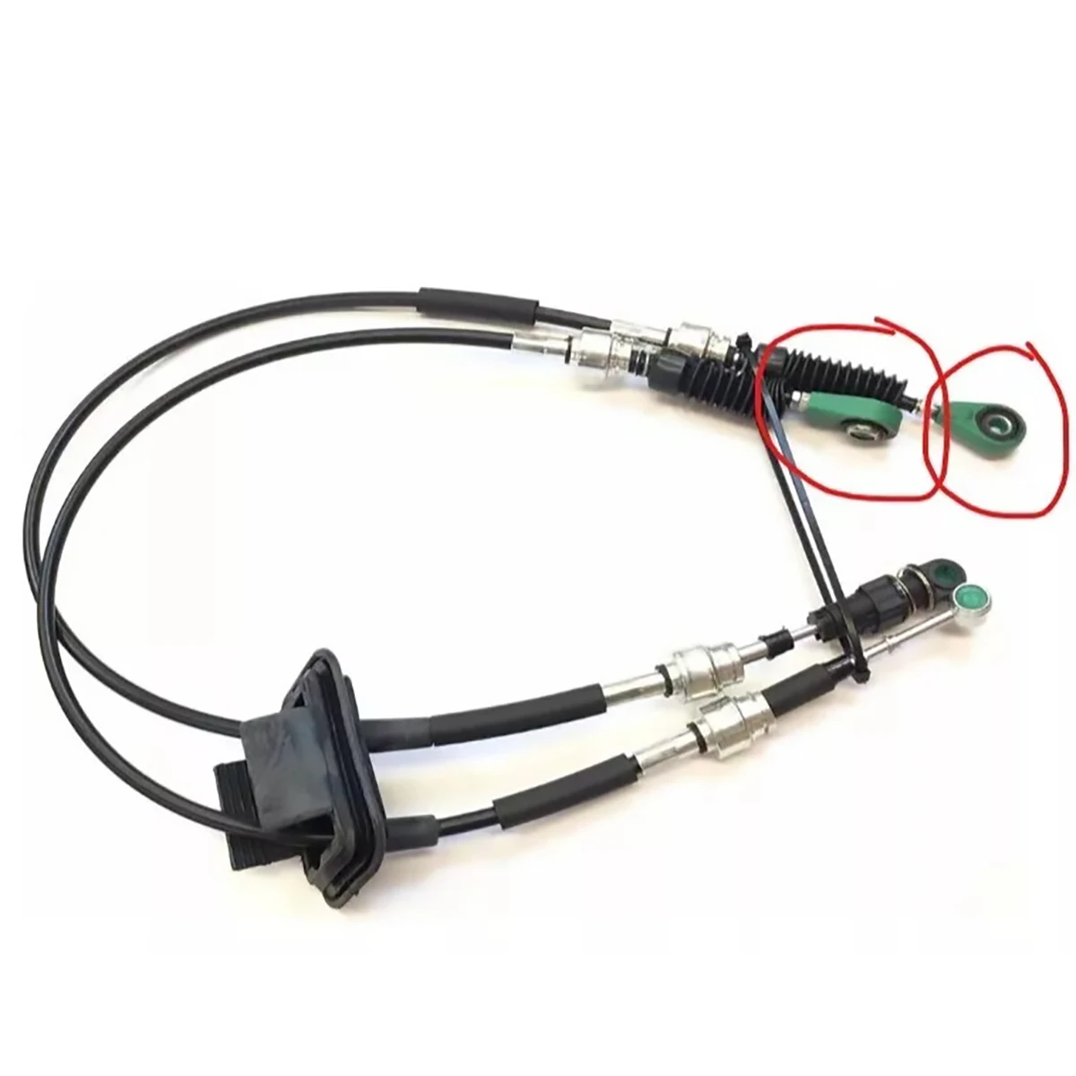 Gearbox Control Cable Repair Kit Manual Gearbox Shift Cable Linkage Bushing For Fiat Punto 2005 2006-Repair Kit Shifter Lever Selector Connect Both End