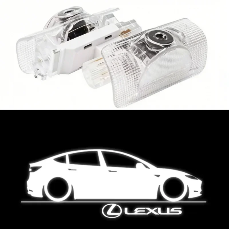 렉서스 ES LS IS IF LX RX GS GX HS LM LC LF RZ RC 차량용 LED 도어 고스트 섀도우 램프 로고 프로젝터 웰컴 라이트 자동차 액세서리